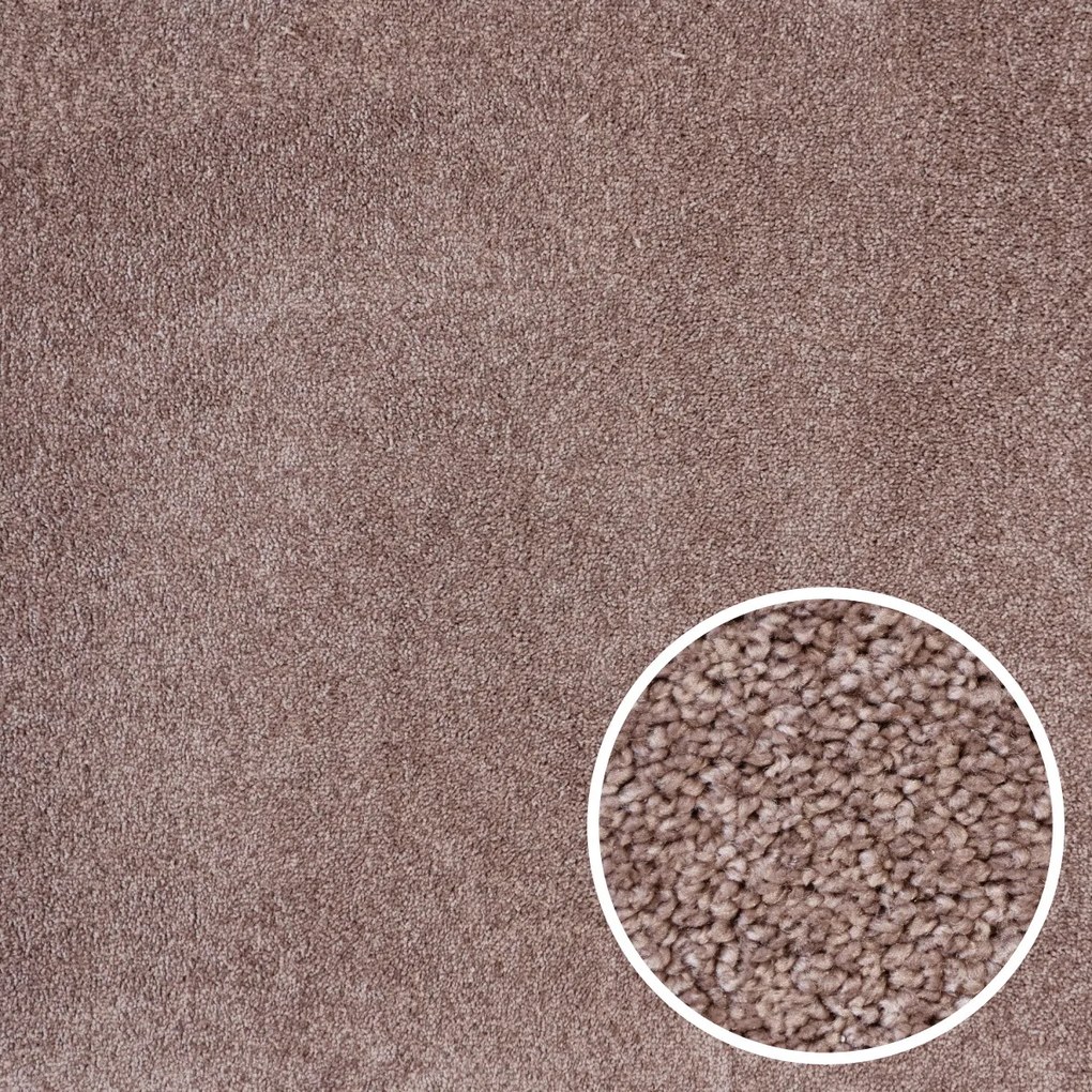 Metrážny koberec Feliz 068, na mieru, šíře 4m, ružová, filc, detská izba, ITC