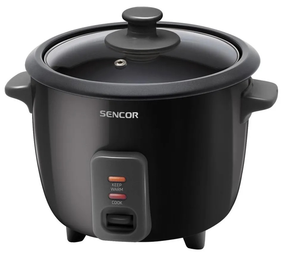 Sencor - Ryžovar 300W/230V 0,6l čierna