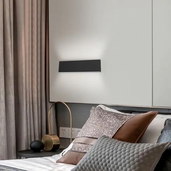 Immax NEO 07086L - LED Stmievateľné nástenné svietidlo LISTON LED/8W/230V čierna+DO