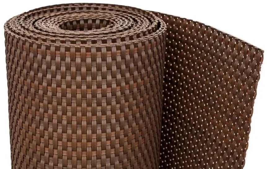 Zástena na balkón LEGI 3 x 1 m, ratan, hnedá ZJSG03609RD01