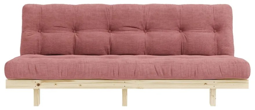Ružová rozkladacia pohovka 190 cm Lean - Karup Design