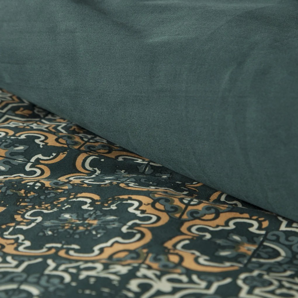 SATÉNOVÉ OBLIEČKY SPRING69 140X200 CM, 1 KS 70X80 CM VZOROVANÉ