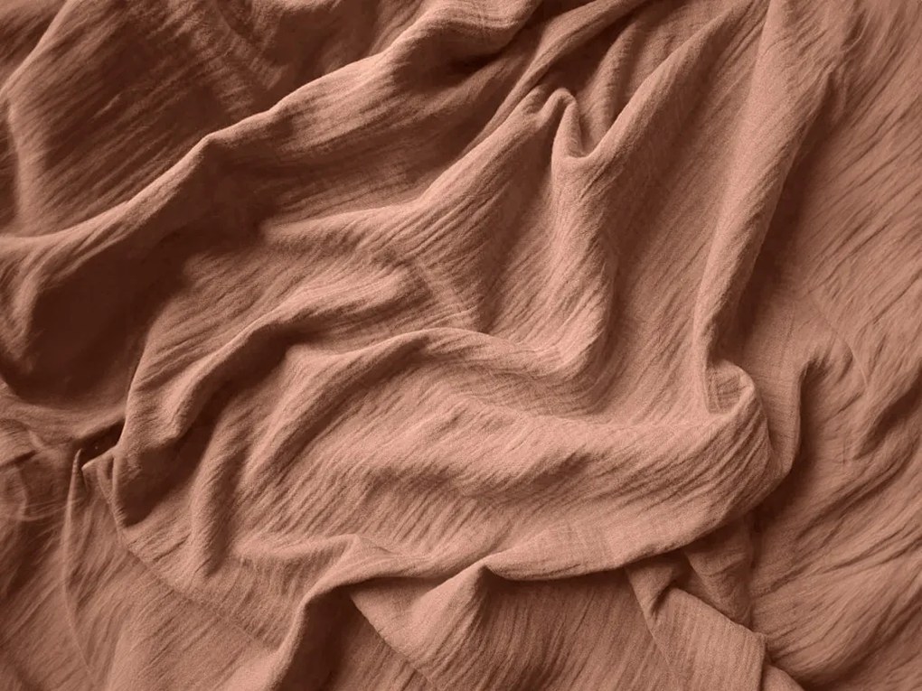 Mušelínové obliečky MUSSARI svetlohnedé Rozmer obliečok: 70 x 90 cm | 140 x 220 cm