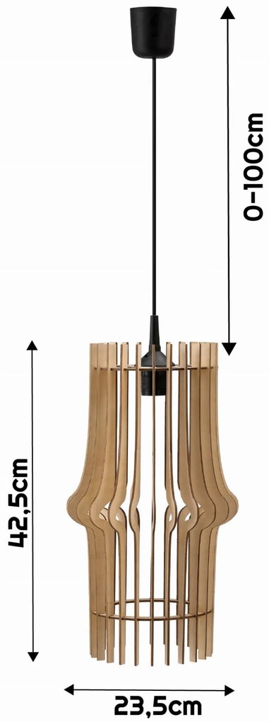 BERGE Stropné LED svietidlo lampa LUCA09 - 1xE27