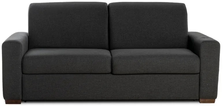 Rozkladacia pohovka na každodenné spanie ONE, 140, tm. šedá (jazz - 22 graphite)