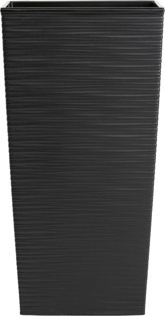 Plastový květináč Porto Riflo 46x25x25 cm černý