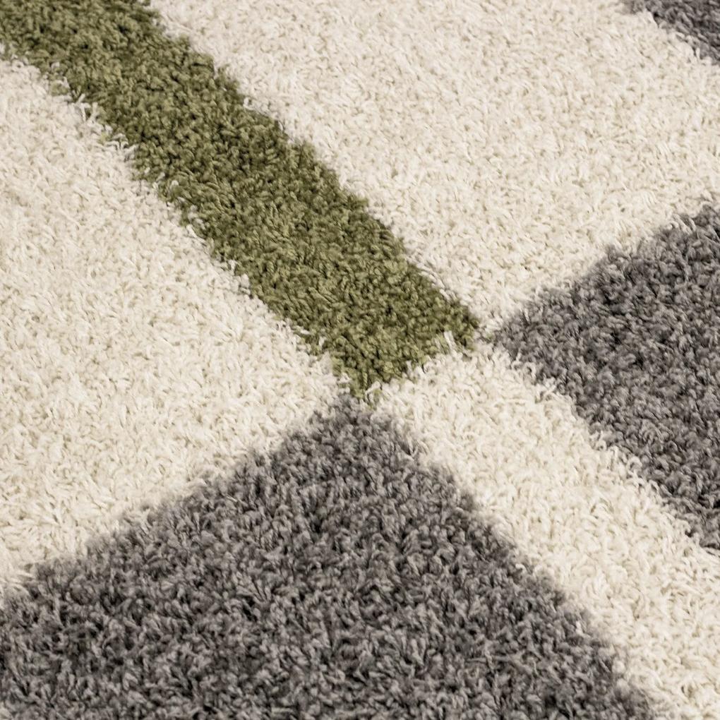 Ayyildiz Kusový koberec GALA 2505, Zelená Rozmer koberca: 280 x 370 cm