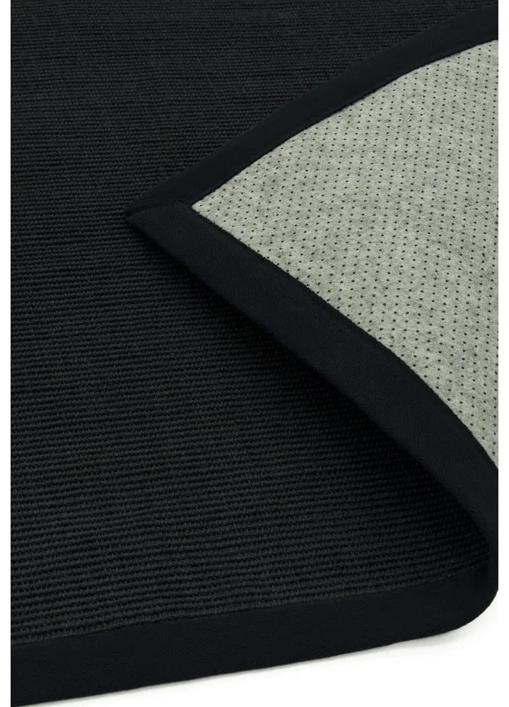 Čierny koberec 300x200 cm Sisal - Asiatic Carpets
