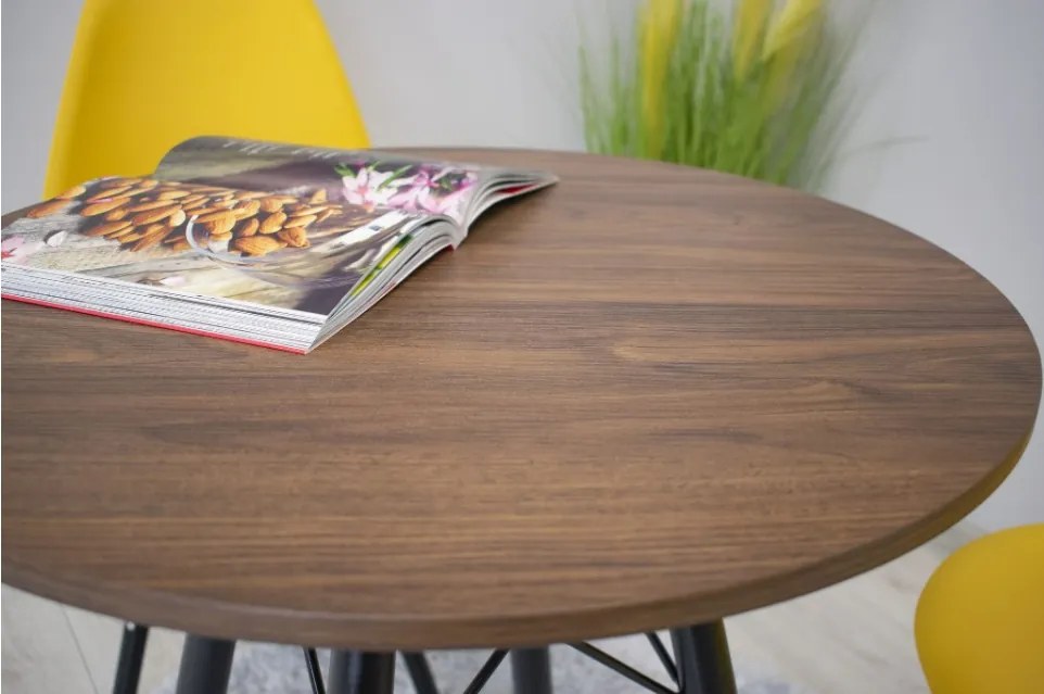 TRENDIE Jedálenský stôl EDDIE 60 cm jaseň