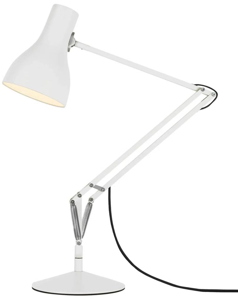 Anglepoise Type 75 stolná lampa alpská biela