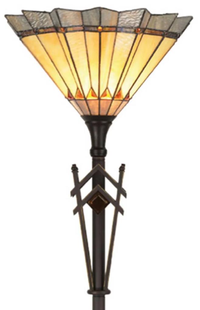 Uliana stojaca lampa v štýle Tiffany
