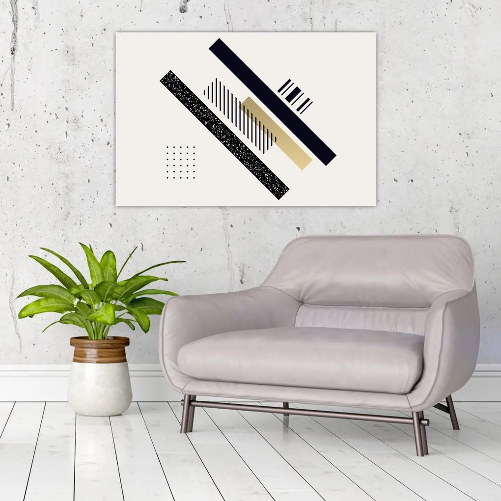 Obraz - Geometrické tvary N⁰5 (90x60 cm)