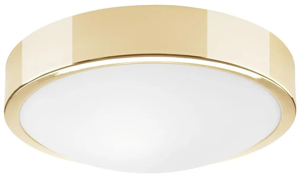 Stropné svietidlo JONAS 1xE27/60W/230V pr. 26 cm zlatá