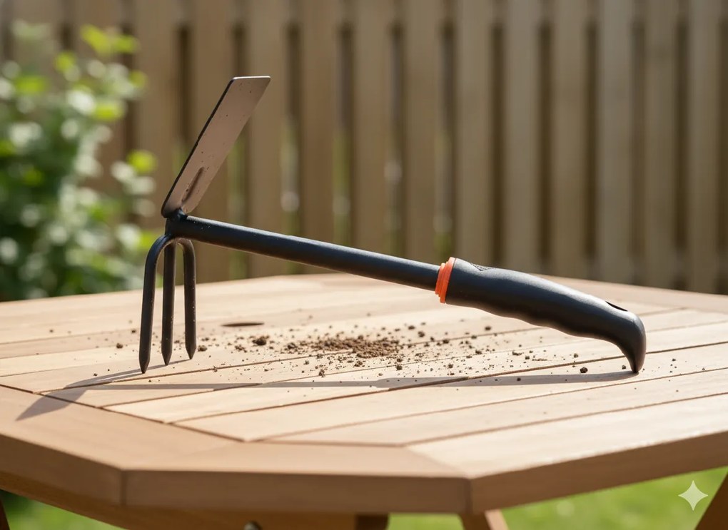 Garden Line OBOUSTRANNÁ MOTYKA 29 x 6,4 x 18 CM ČIERNA