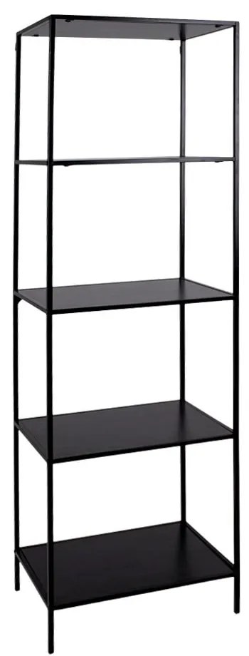 Čierna knižnica House Nordic Vita Shelf, 51 x 170 m