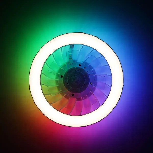 Brilliant - LED RGBW stropný ventilátor FANORA LED/30W/230V + DO
