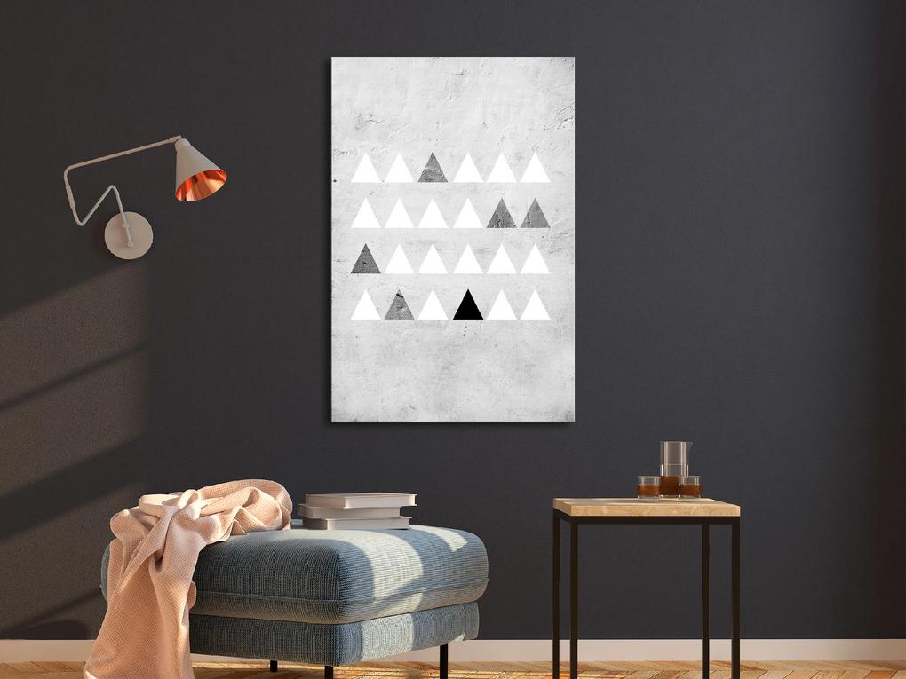 Artgeist Obraz - Grey Forest (1 Part) Vertical Veľkosť: 80x120, Verzia: Premium Print