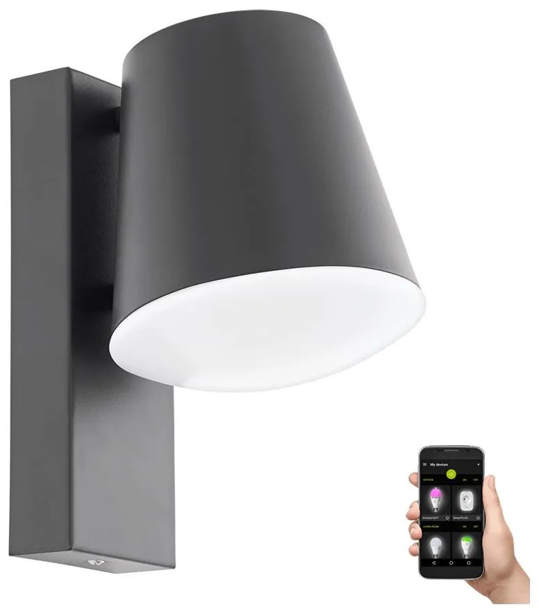 Eglo 97482 - LED Stmievateľné vonkajšie svietidlo CALDIERO-C 1xE27/9W/230V IP44