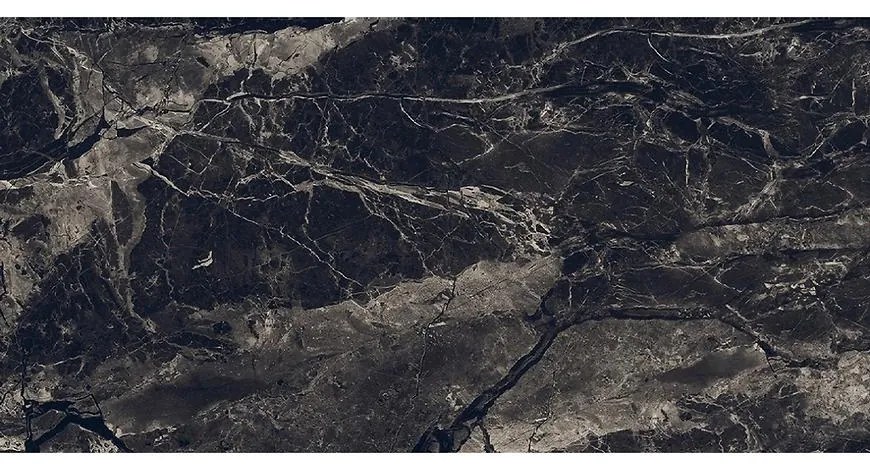 Gresová dlažba Kenya Negro Grande Pol. Rekt. 80/160