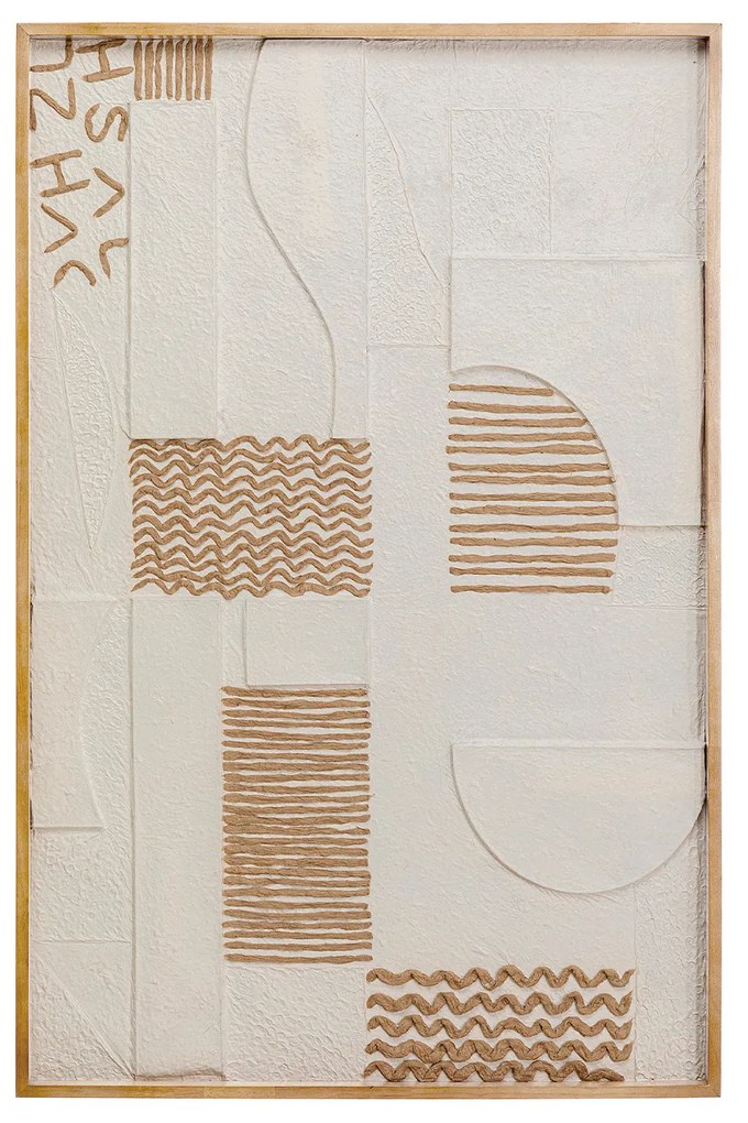 Sandy Geometric obraz béžový 81x122 cm