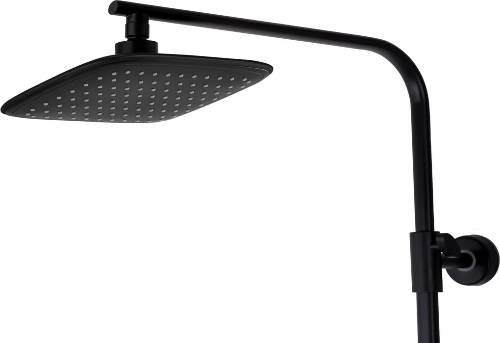 Rea Tom, sprchová súprava s termostatickou batériou, čierna matná, REA-P7101