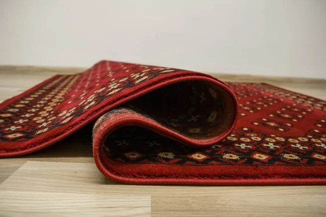Koberec Afgan 3099A čierny / červený