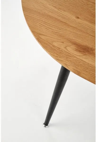 Jedálenský stôl BALNOR dub/čierna