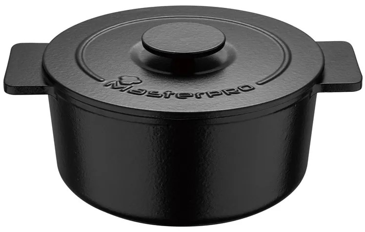 Masterpro Liatinový hrniec, Ø 26 cm (čierna) (100380605)