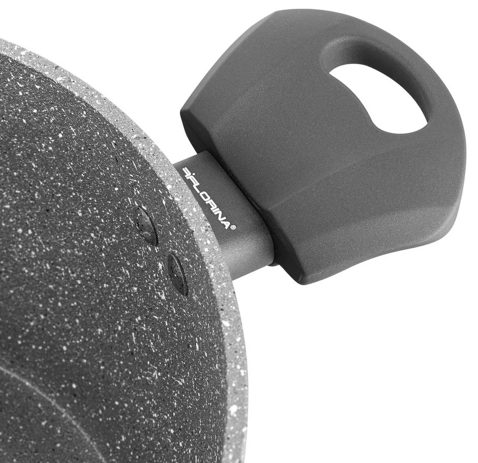 Florina Kamenný hrniec s pokrievkou na indukciu a plyn Lava Stone MG, 16 cm, 1,2 l, pr. 16 cm