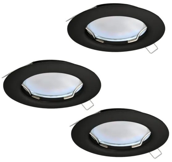 Eglo 900754 - SADA 3x LED Podhľadové svietidlo PENETO 1xGU10/2,8W/230V