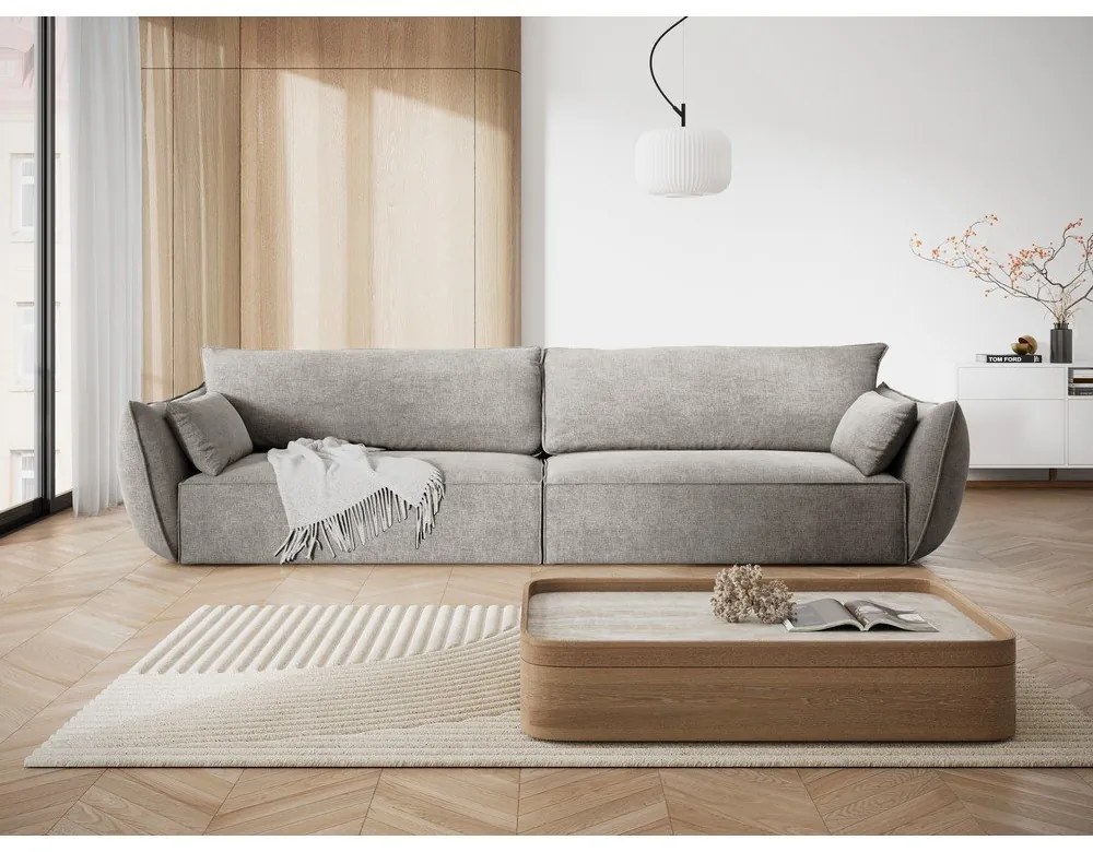 Svetlosivá pohovka 248 cm Vanda - Mazzini Sofas