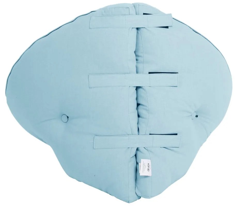 Detské rozkladacie kresielko Karup Design Mini Nido Light Blue
