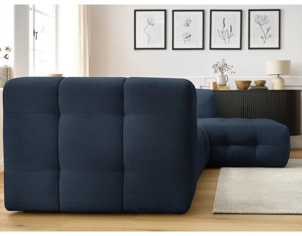 Tmavomodrá rohová pohovka Cloud – Bobochic Paris