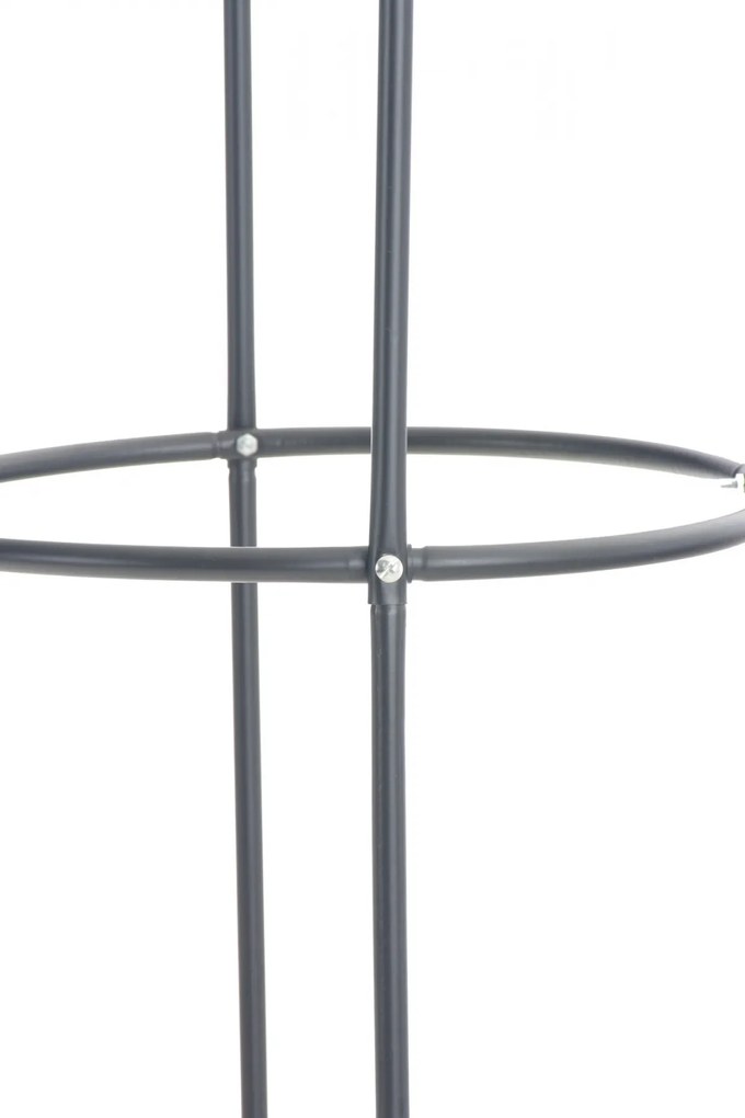 Mriežka na popínavé rastliny Romantika - 190 x 38 cm - Čierna