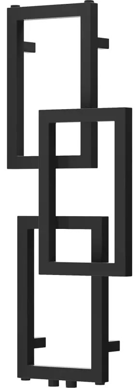 Mexen Grid, dekoratívny kúpeľňový radiátor 870 x 360 mm, 209 W, čierna, W215-0870-360-00-70