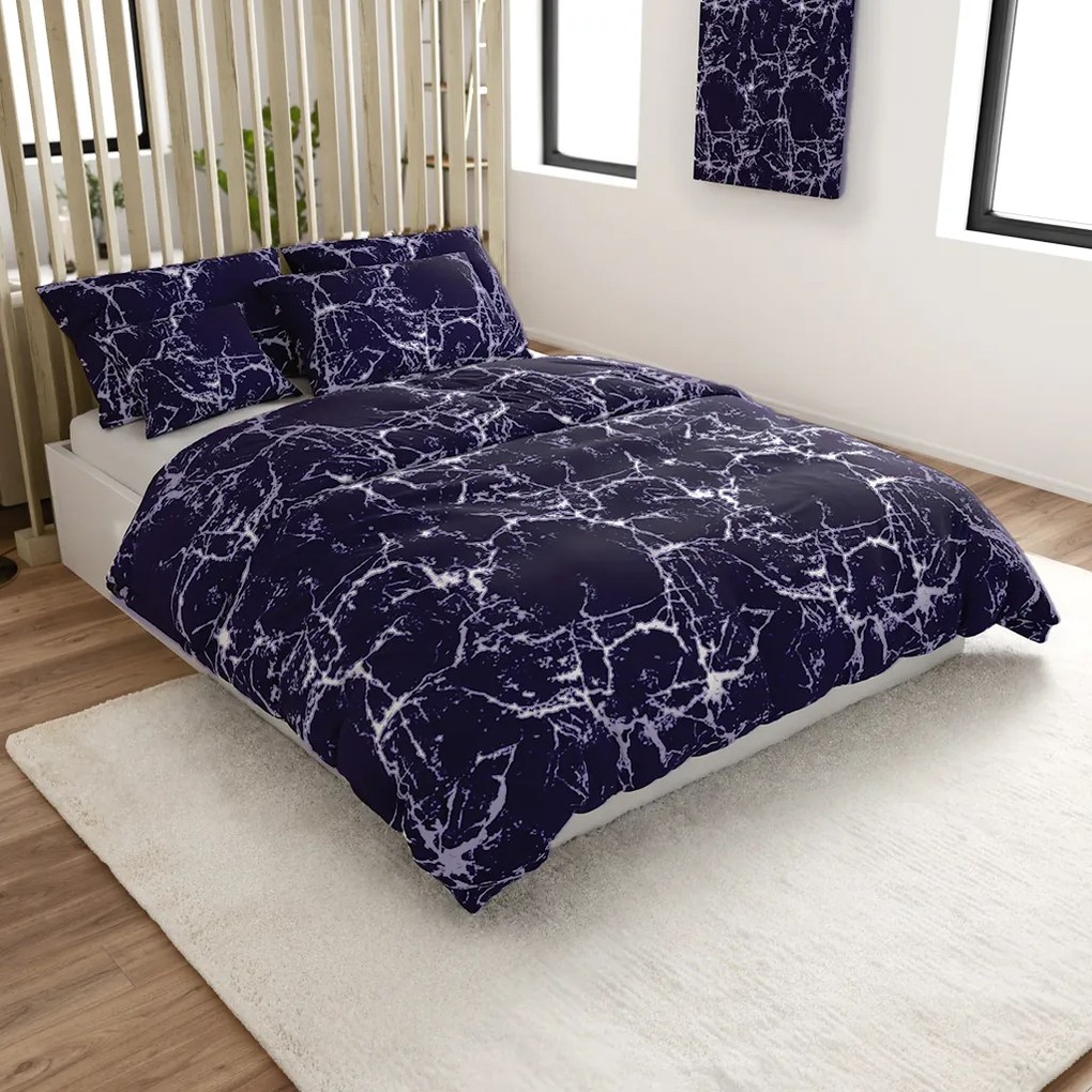 Bavlnené obliečky TEMPESTA fialové Rozmer obliečky: 70 x 90 cm | 140 x 200 cm