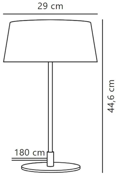 Nordlux - Stolná lampa CLASI 3xE14/10W/230V