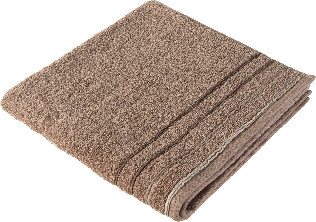 XXXLutz UTERÁK, 70/140 cm, svetlohnedá Esposa - Kúpeľňový textil - 006792006803