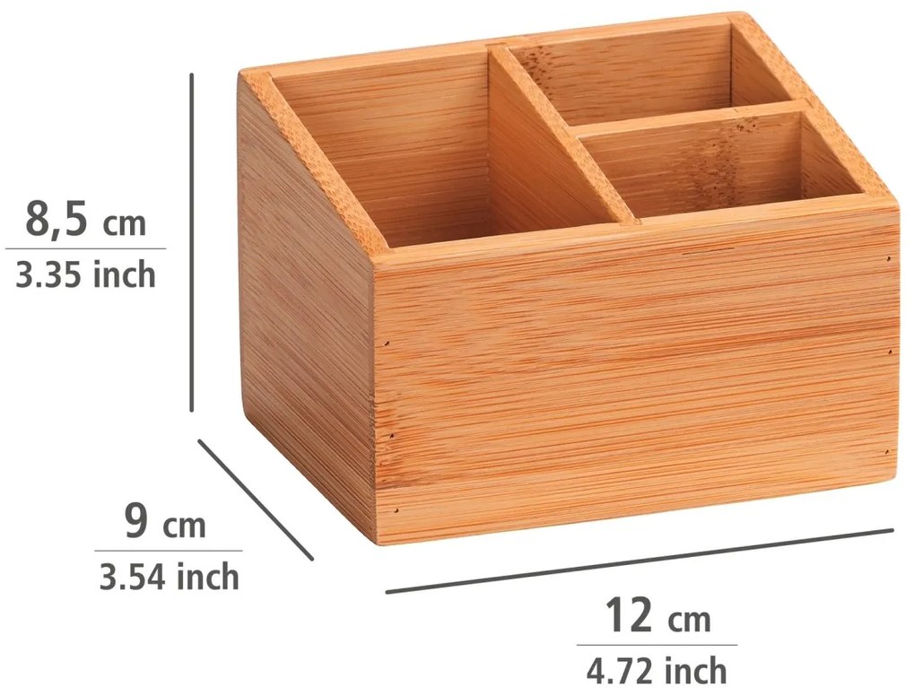 Bambusové organizéry WENKO 25 x 13 x 10 cm