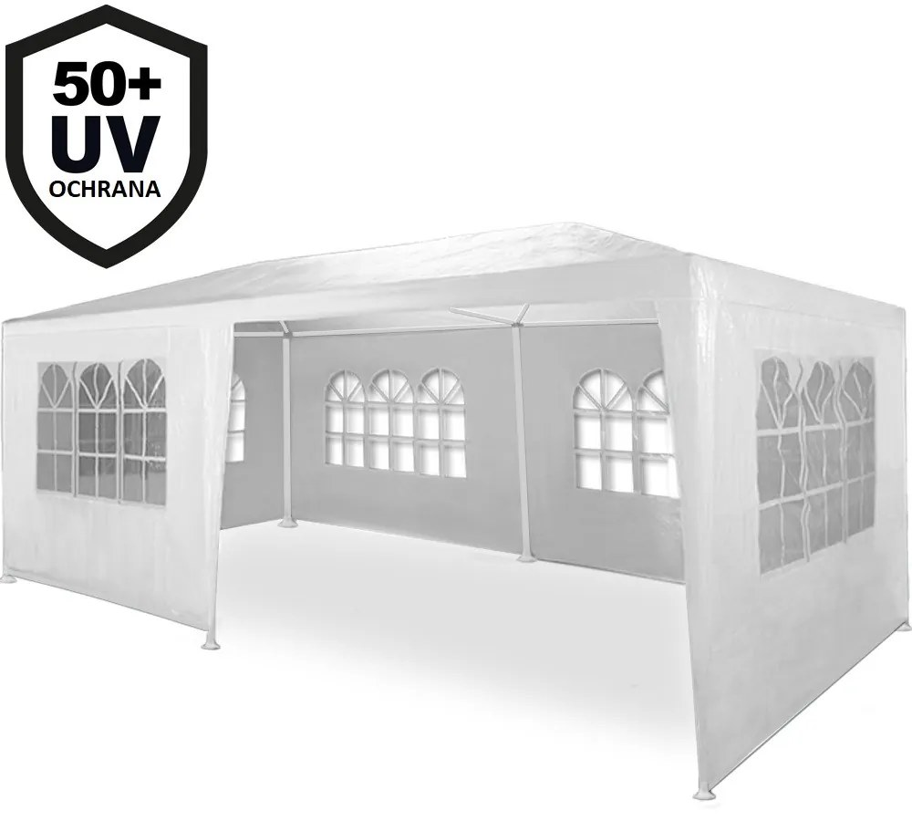 Jurhan-Garden Párty-stan biely 3 x 6 m UV ochrana 50+