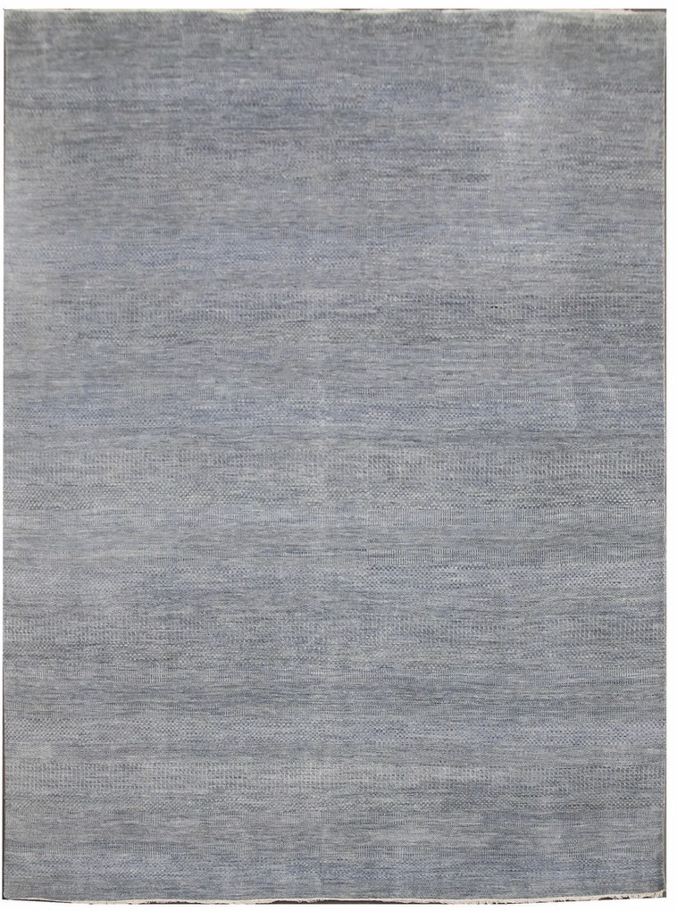 Diamond Carpets India, Ručne viazaný kusový koberec Diamond DC-MCK Light grey / silver, 140x200, šedá, chodba / predsieň