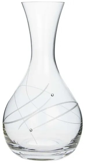Celebration crystals Karafa na víno CRYSTALS MODERN 1,2 l