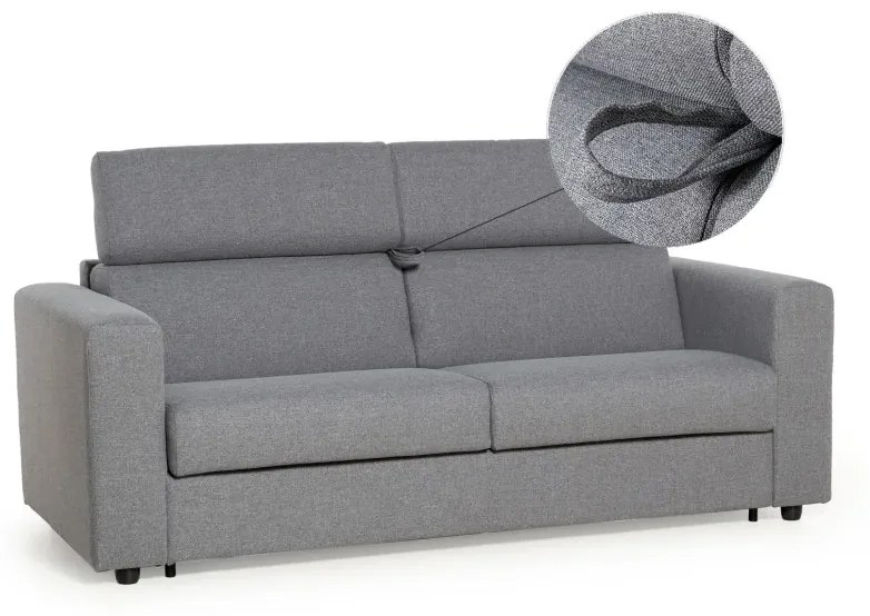 Rozkladacia pohovka na každodenné spanie TAVOLA, zelená (penelope 10)