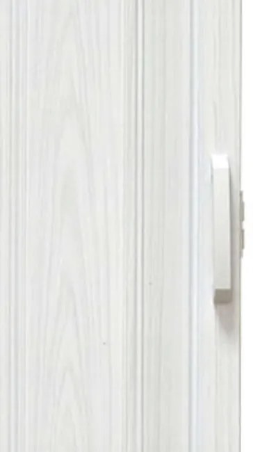 Skladacie dvere 004 04 biely dub 90 cm