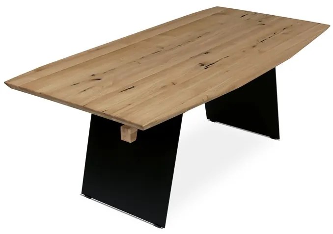Autronic BONTEC Jedálenský stôl 200x100cm, masív, dub, DS-M200 DUB Farba: Prírodné