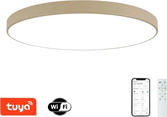 Brilagi-LED stmievateľné svietidlo POOL SMART LED/180W/230V 120 cm béžové Wi-Fi Tuya+DO