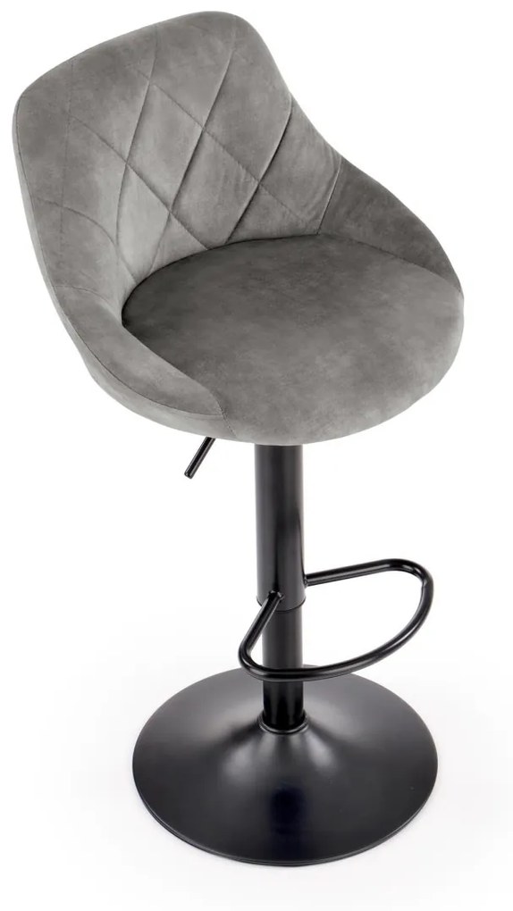 Barová stolička STOOL H101 šedivá