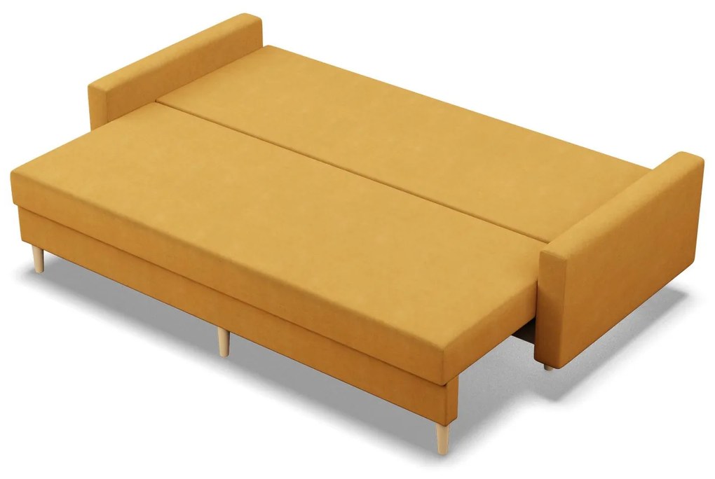 Veľká rozkladacia pohovka ETNA Žltá