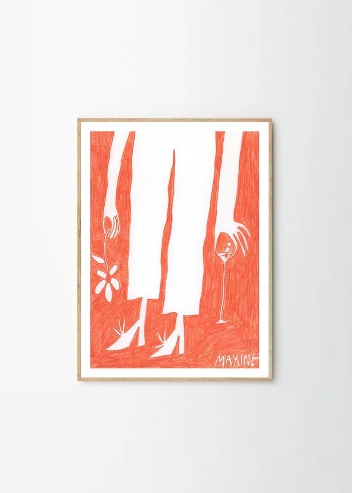 Plagát 30x40 cm Sunday at Five – Maxine McCrann – The Poster Club