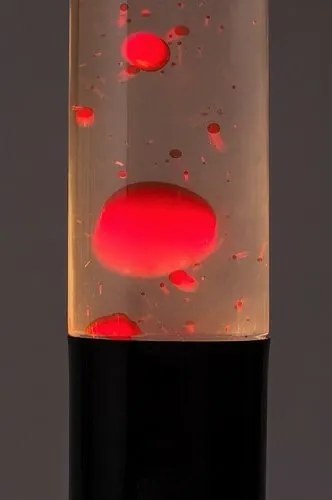 Rabalux 76028 dekoratívna lávová stolná LED lampa Lavastic, červená